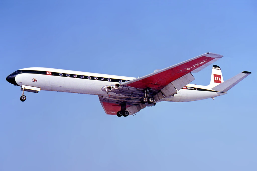 de Havilland Comet 4B · поздняя модификация