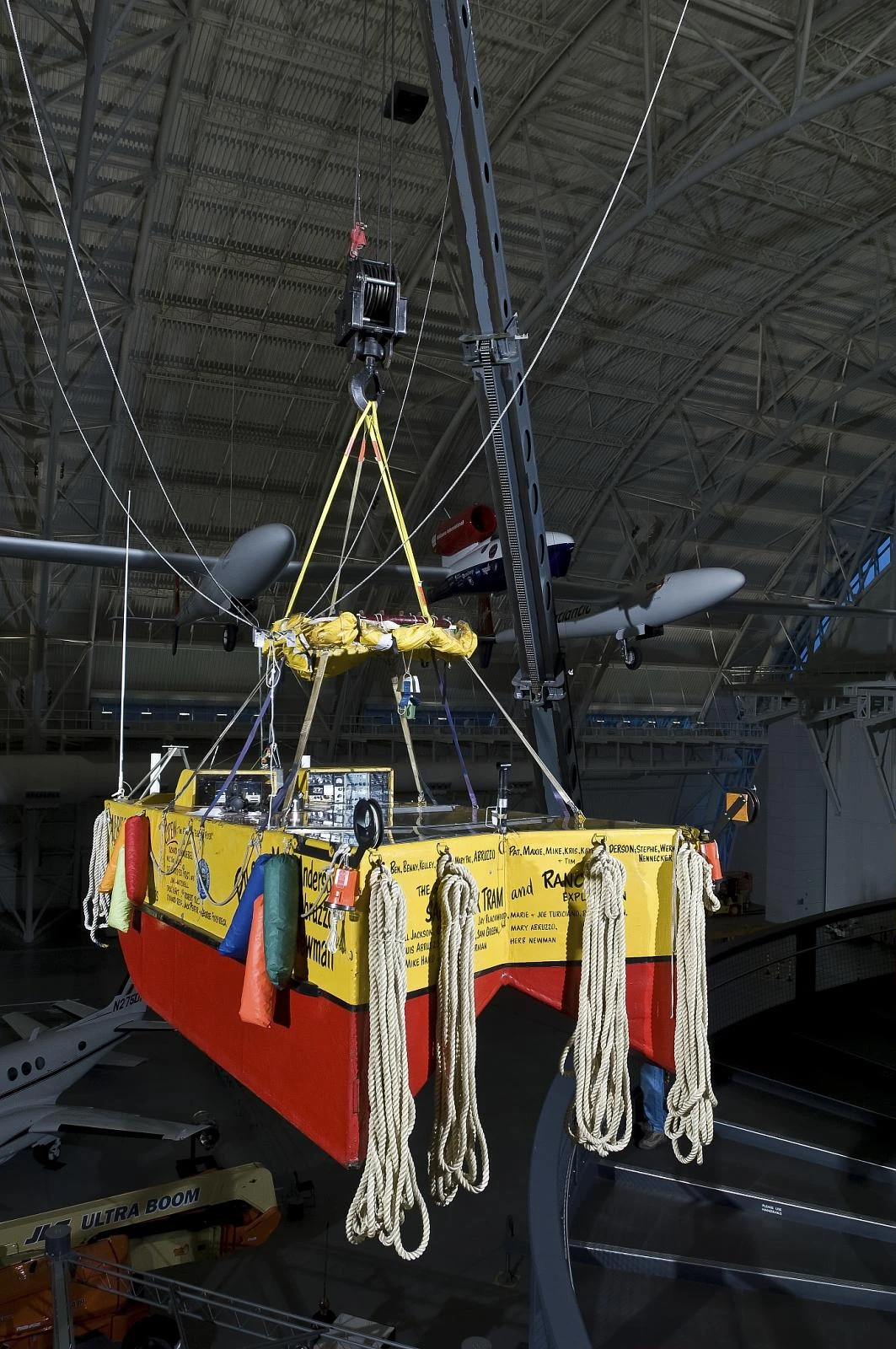 Гондола Double Eagle II · музейный экспонат