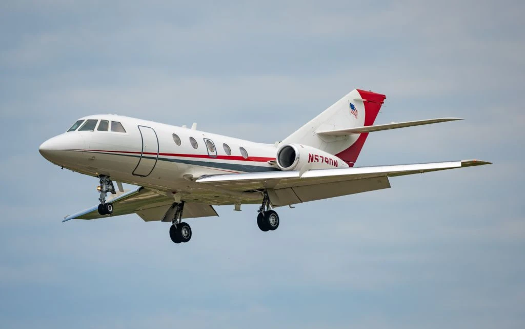Dassault Mystère/Falcon 20 · историческая модель