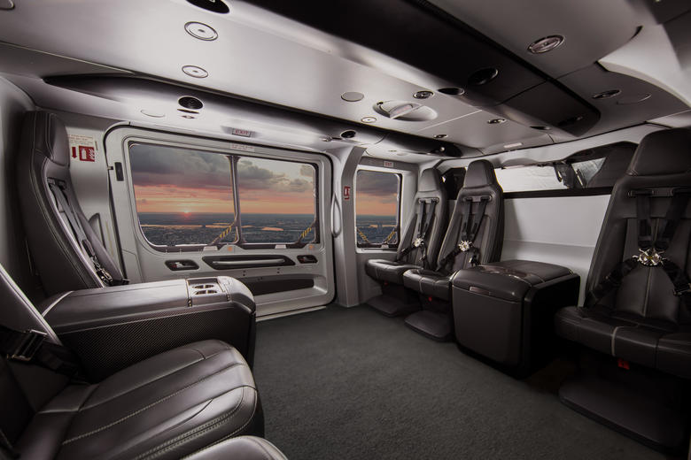 Салон Airbus ACH160 в исполнении Exclusive