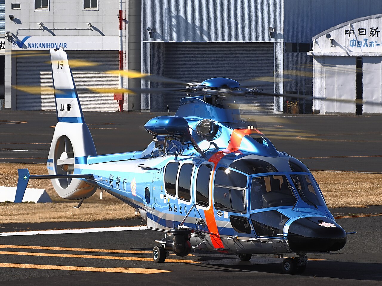 Eurocopter EC155 B1 полиции Токио