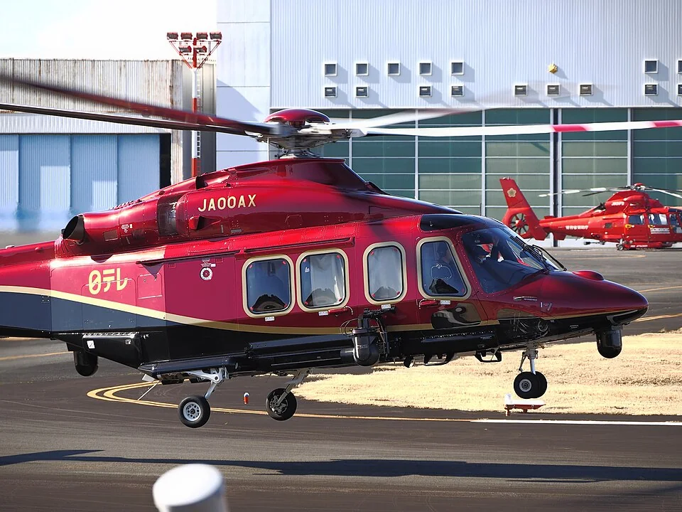 Leonardo AW139 of the Japanese operator Aero Asahi