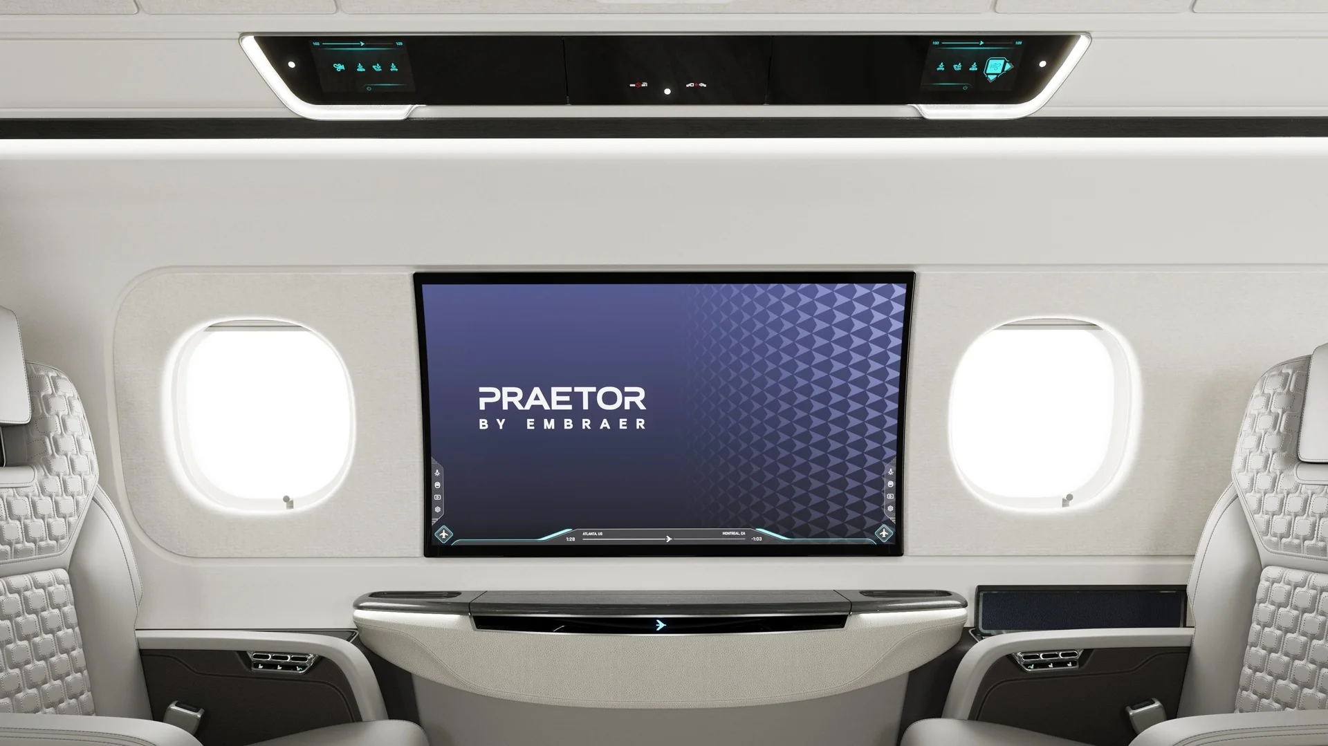 Embraer introduces Praetor 500E and 600E with updated cabins