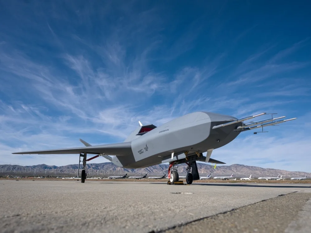 Беспилотный YFQ-48A Talon Blue совершил первый полёт