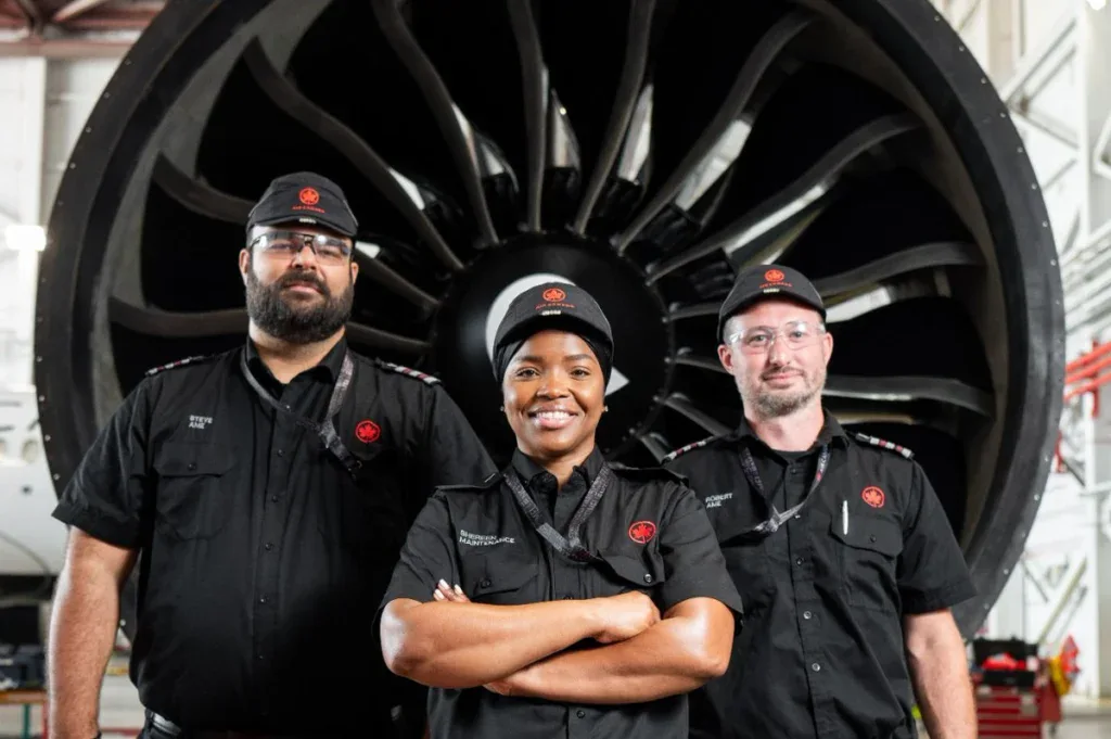 Зарплаты авиамехаников Air Canada в 2026 году: AME и техники