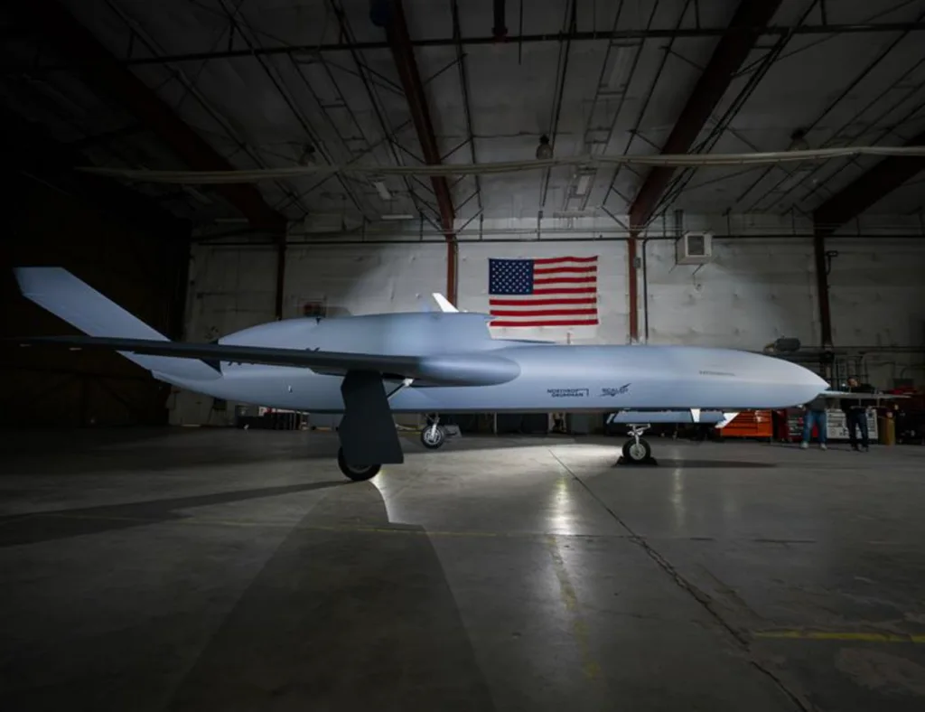 Беспилотный YFQ-48A Talon Blue совершил первый полёт