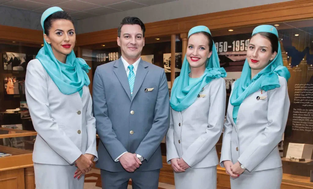 Зарплата бортпроводников Gulf Air в 2026 году: деньги и льготы