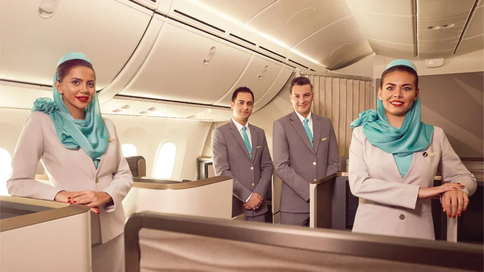 Зарплата бортпроводников Gulf Air в 2026 году: деньги и льготы