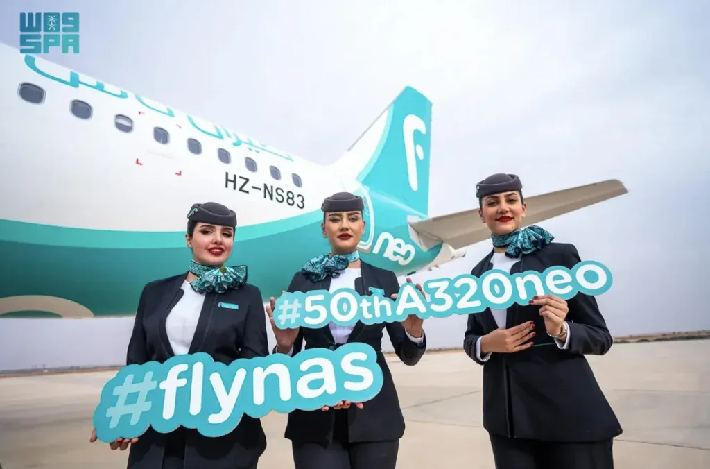 Зарплата бортпроводников Flynas в 2026 году: диапазоны и базы