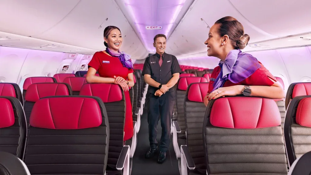 Зарплата бортпроводников Virgin Australia в 2026 году: оплата и базы