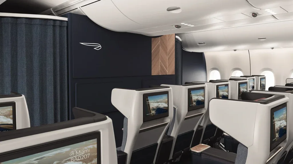 British Airways представила новые салоны Airbus A380
