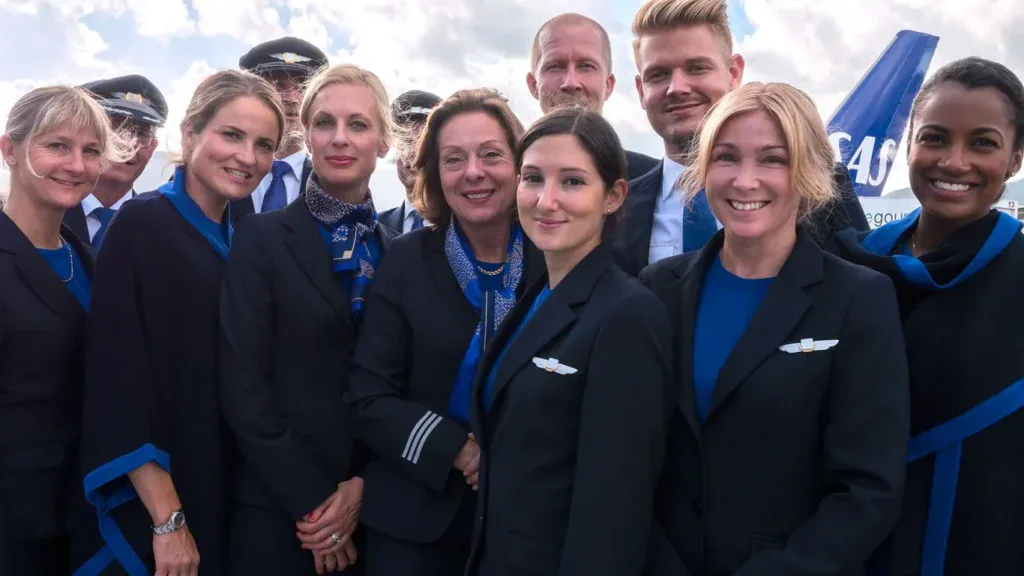 Зарплата бортпроводников SAS в 2026 году: базы и новые надбавки