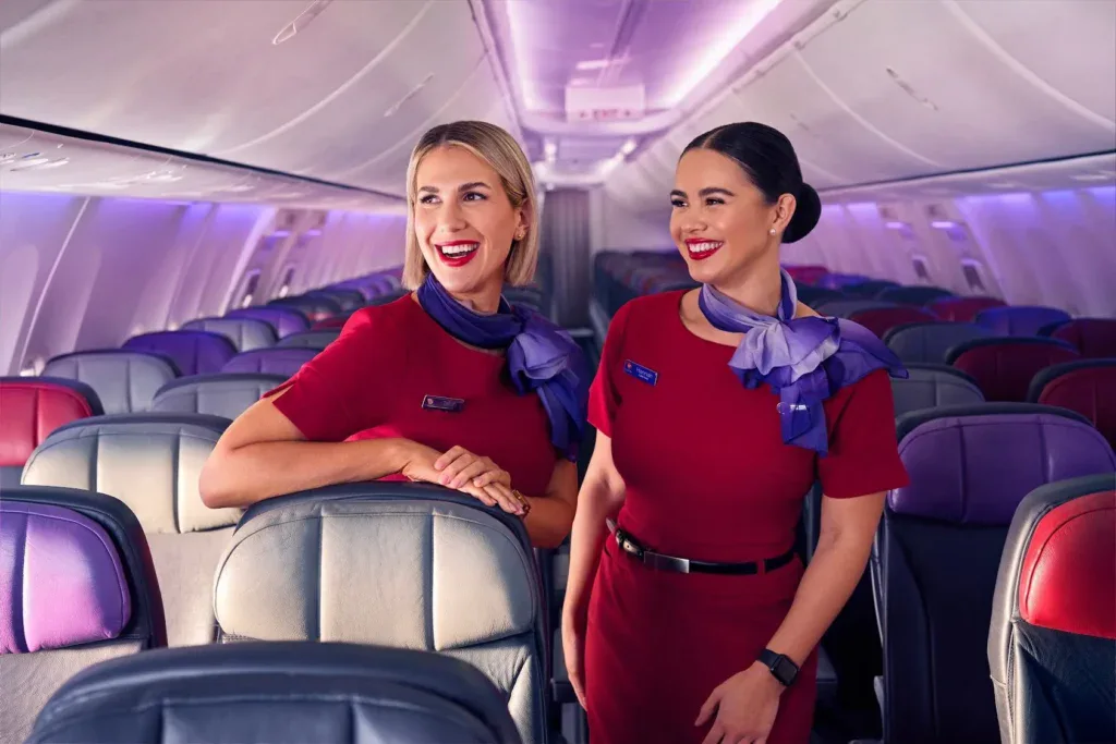 Зарплата бортпроводников Virgin Australia в 2026 году: оплата и базы