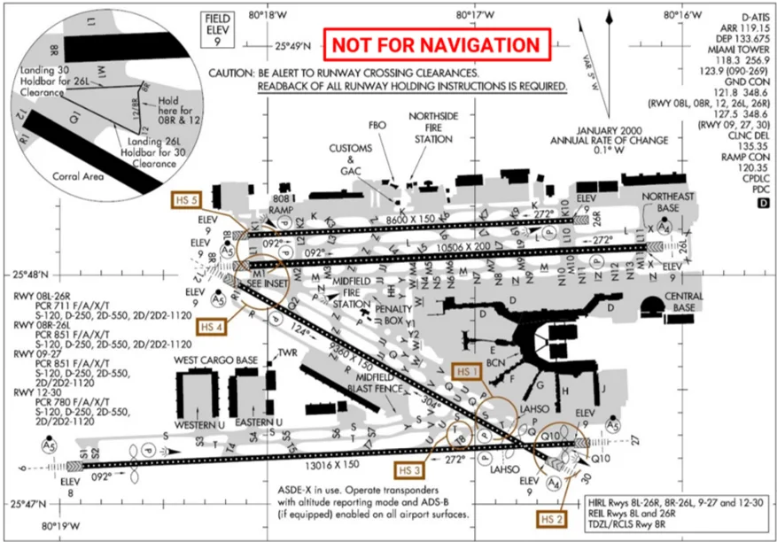 NTSB опубликовал предварительные данные о выкатывании Boeing 767 в Майами
