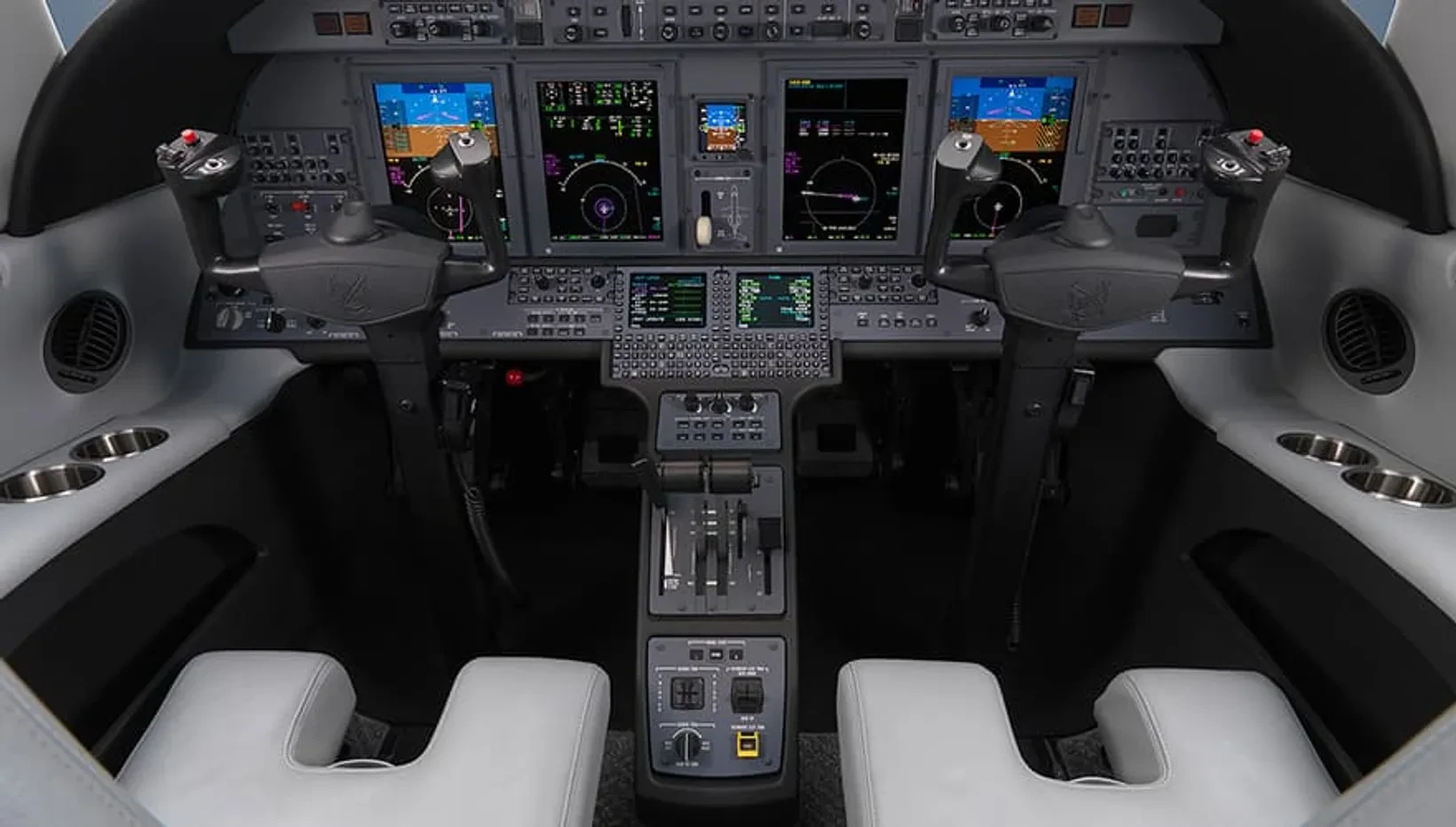 Кабина пилотов Cessna Citation CJ4